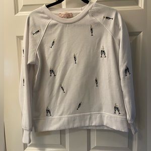 Philosophy Republic Champagne Top
White with Gold Bubbles Size xs P